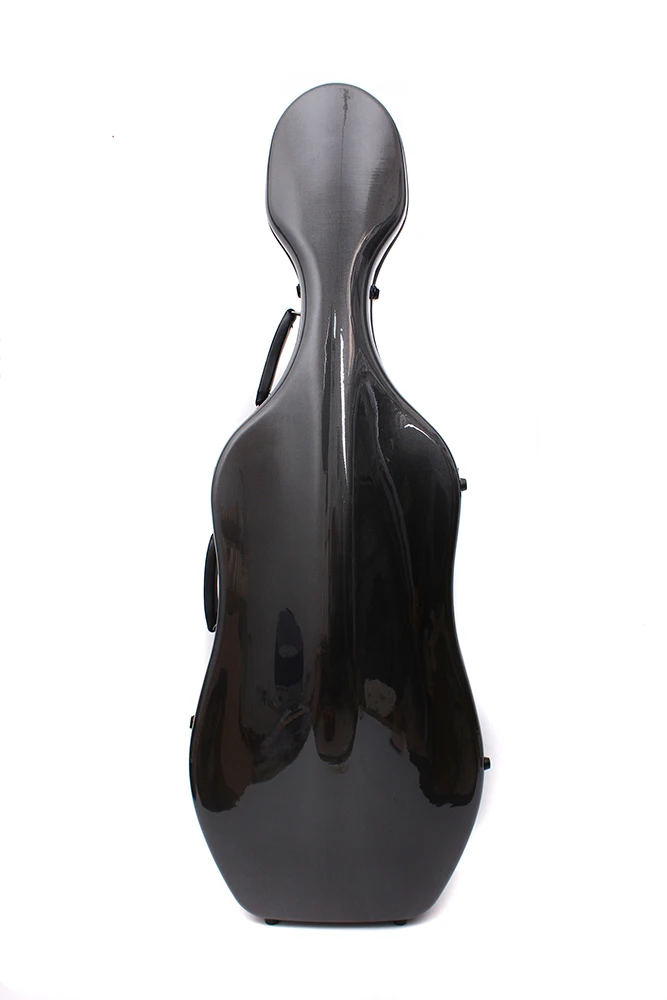 black 4/4 футляр для виолончели из углеродного волокна футляр для виолончели полноразмерный Виолончель сильный светлый черный цвет - Цвет: black