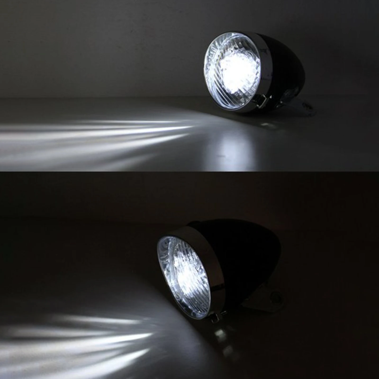 

Vintage Bike Headlight Bright Classical Cool Car Headlight Car LED Light Night Riding Security Front Fog Head Lamp For Car