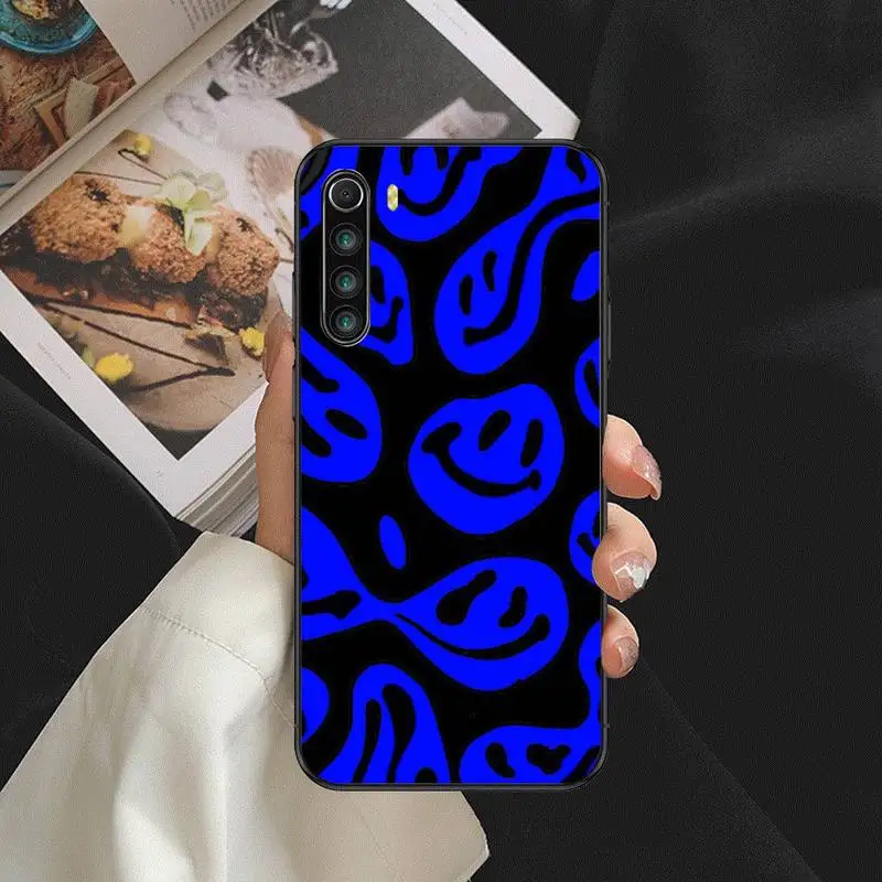 

Luxury Melting Smiley Face Phone Case For Honor 7A 8 9 X S 10 20 i S lite 30 Pro PLAY Cover Fundas Coque