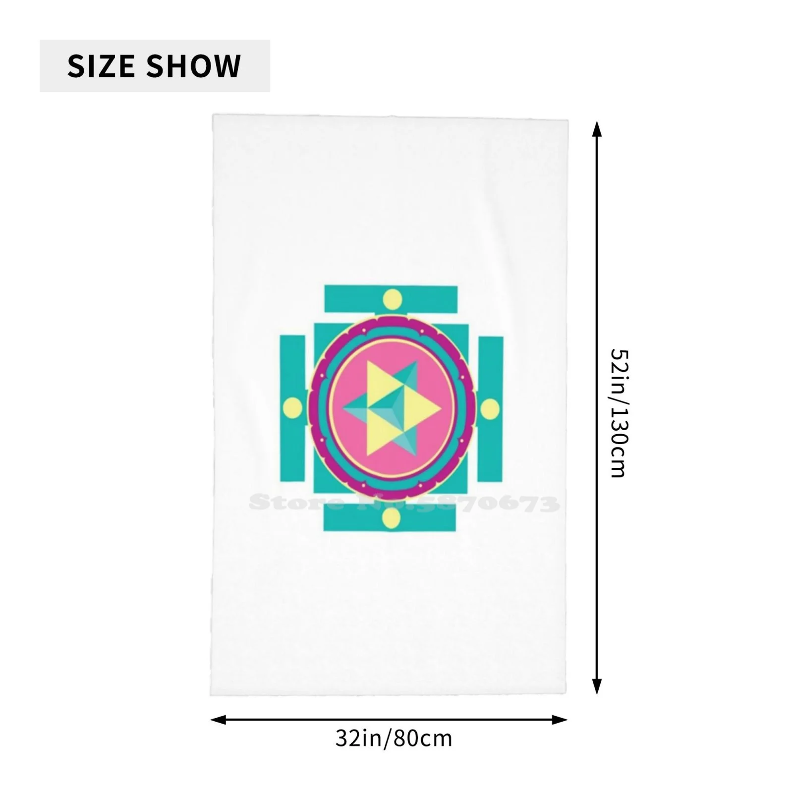 Пляжные полотенца Merkaba с мандалой быстросохнущие спортивные Mer Ka Ba медитация