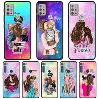 Baby Mom Girl For MOTOROLA One Fusion Shell for Moto G10 Plus Play Power One G20 G30 G40 G50 G60 Edge Phone Case