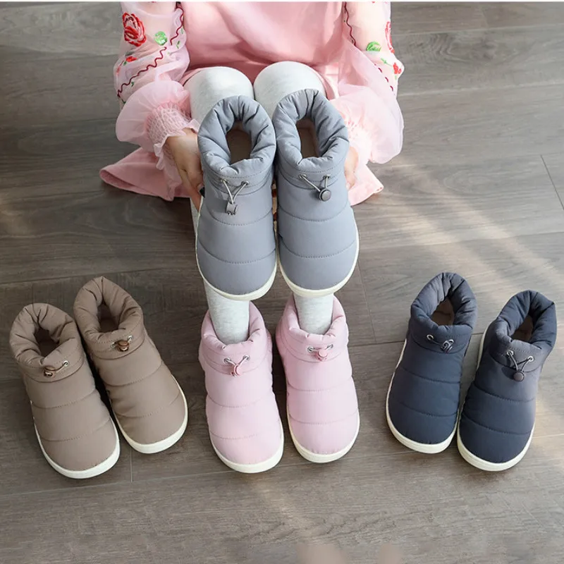 Модные женские зимние ботинки непромокаемые botas mujer bota feminina теплые уличные zapatos de |