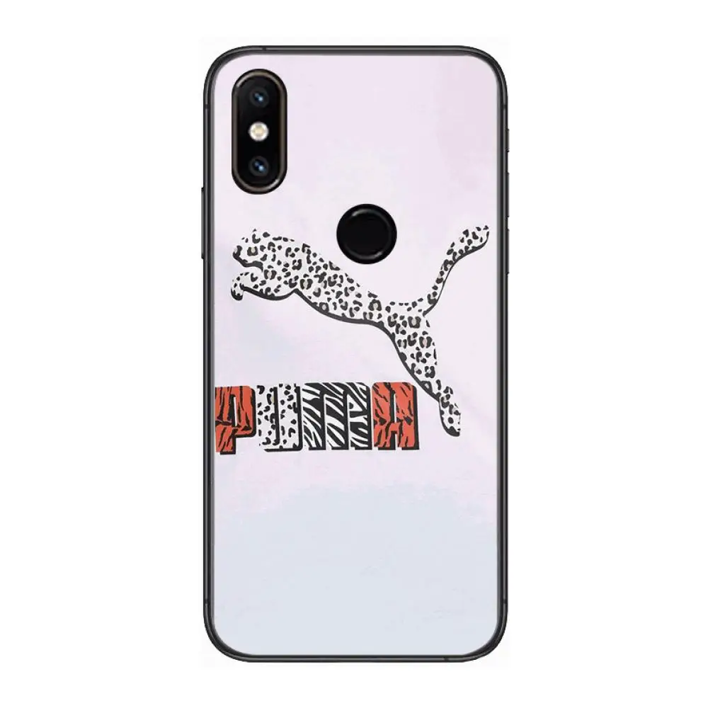 

Leopard German clothing brand Phone Case For xiaomi M2 C3 X3 F2 Lite NFC 6 5 x Poco k30 Pro Anime Black Cover Silicone Back Pre