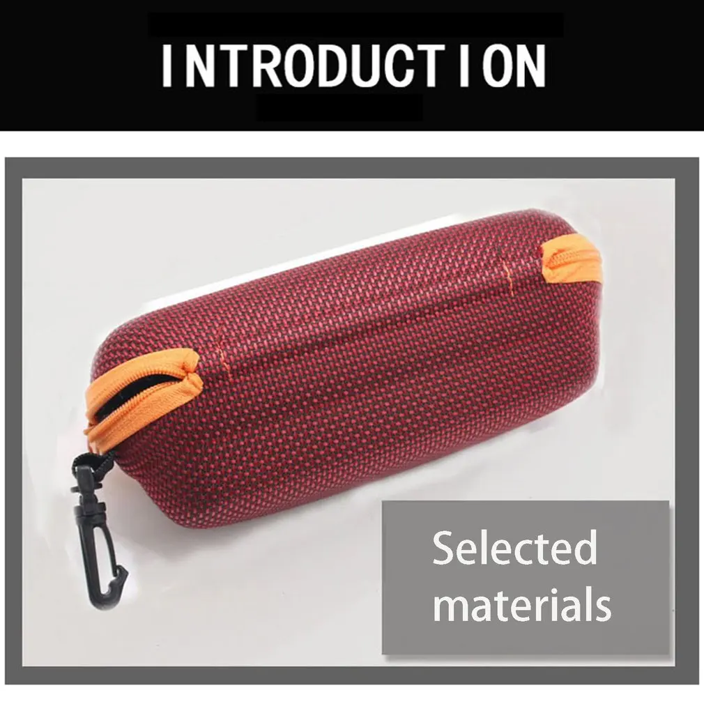 

2021 New Eyewear Cases cover sunglasses case for glasses box with lanyard zipper eyeglass cases