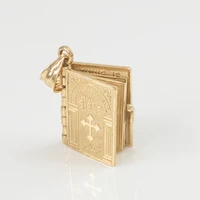 fashion womens accessories religion pendants openable holy bible book man pendants charm for jewelry making handmade