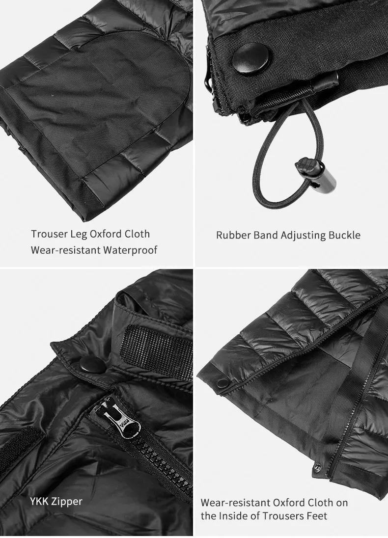 Naturehike теплые брюки для зимы 5 ~ 20 ℃ с гусиным пухом двойная молния мужские и
