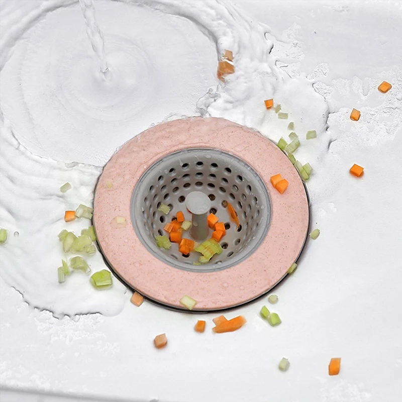 Promotion! Silicone Kitchen Sink Stopper Plug For Bath Drain Drainer Strainer Basin Water Rubber Filter Cover | Строительство и