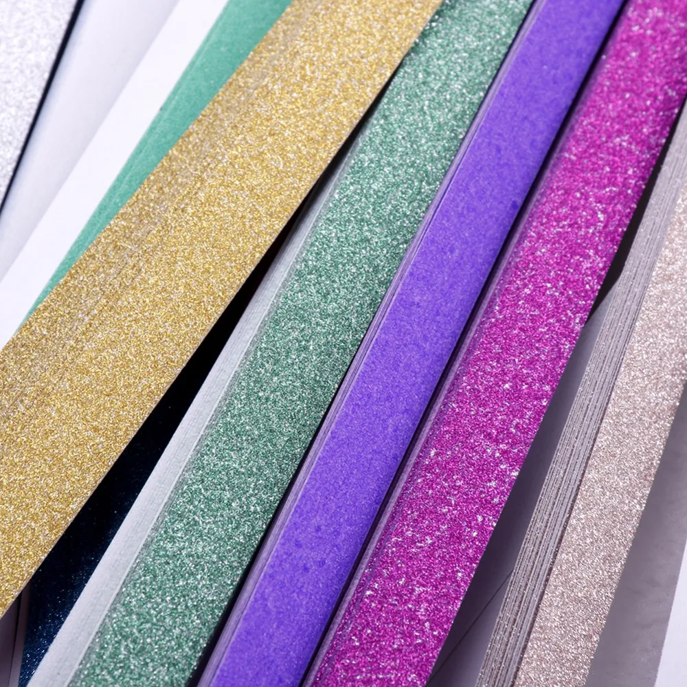 Для выведения токсинов 40 шт разные цвета DIY складное оригами Бумага с сияющими