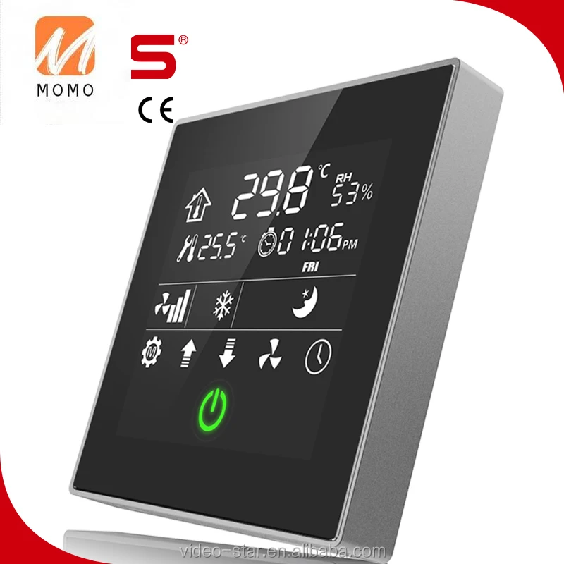 2017 Wholesale Price GVS K-bus KNX/EIB Smart Home/Building product KNX Line Couple Thermostatic Panel temperature control panel |