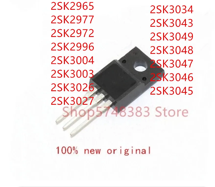 10 шт. 2SK2965 2SK2977 2SK2972 2SK2996 2SK3004 2SK3003 2SK3026 2SK3027 2SK3034 2SK3043 2SK3049 2SK3048 2SK3047 2SK3046 2SK3045|Аксессуары