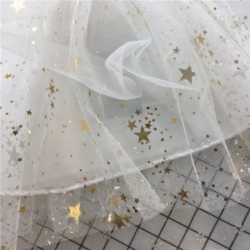 Летняя новая сетчатая юбка Tonytaobaby для маленьких девочек полуюбка с пентаграммой