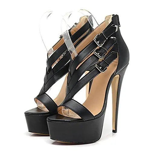 

Roman strap stiletto sandals