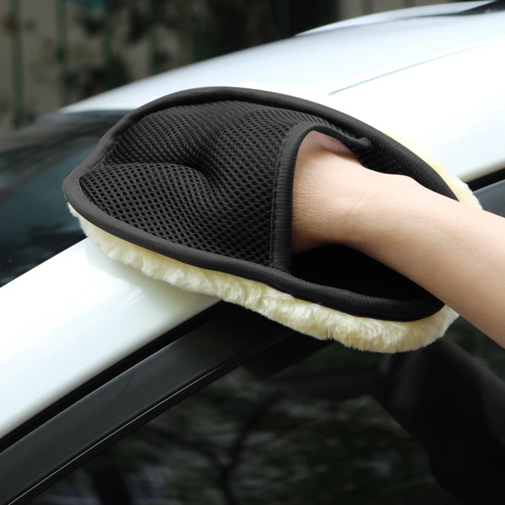 

Washing Gloves Wool Car Cleaning Car-styling Auto Care Car Wash