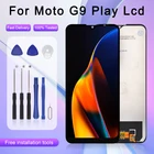 1 шт., сенсорный ЖК-экран 6,5 дюйма для Motorola Moto G9 Play