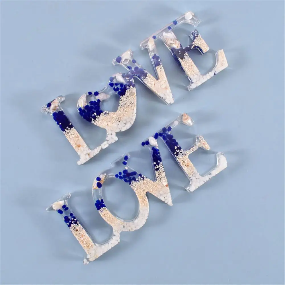 Кристалл эпоксидная смола форма знак любви силиконовая сделай сам литье формы