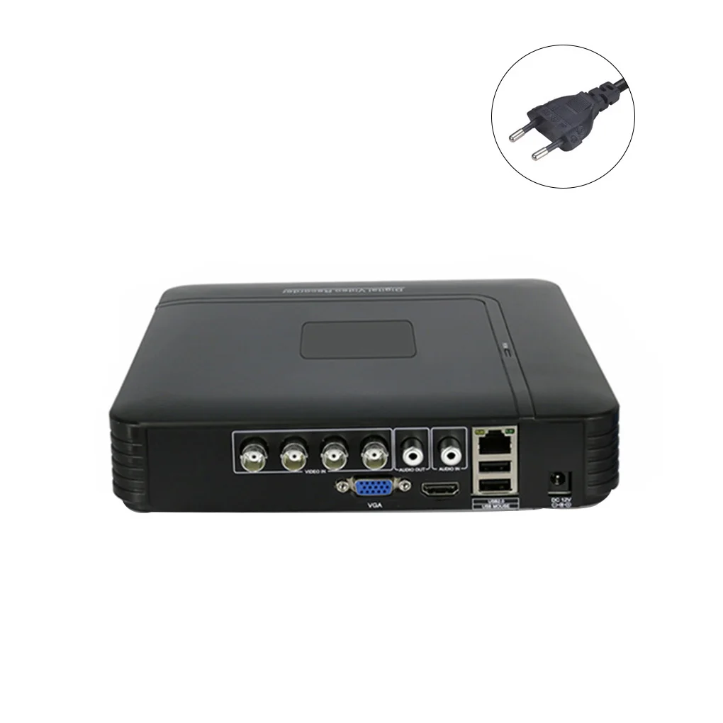 4 канала 8 каналов CCTV AHD DVR Мини Гибридный 1080N NVR видеорегистратор IP аналоговая