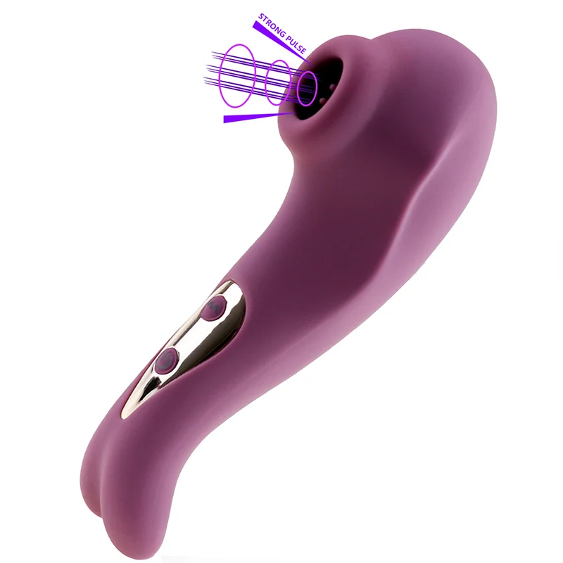 Клиторальный вибратор для сосков 10 всасывающих узоров язык перезаряжаемый