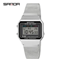 mens watches luxury ultra thin led digital sport watch for men waterproof steel wristwatch male electronic clock relojes hombre