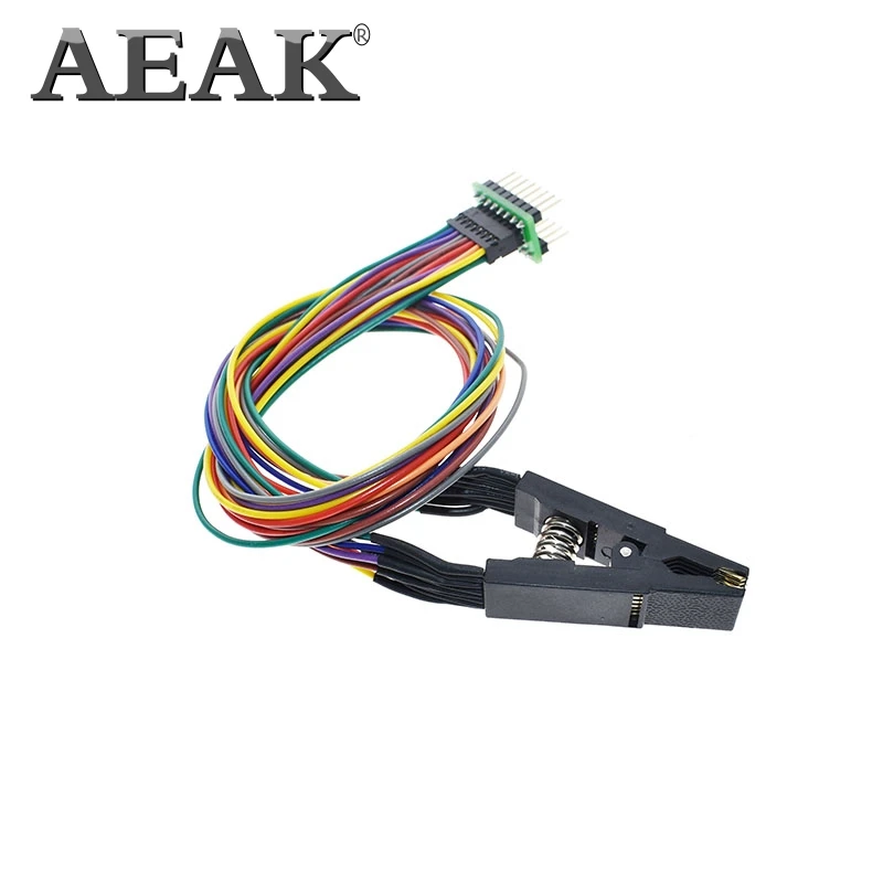 Флэш чип AEAK SOP SOIC SOIC16 SOP16 зажим для проверки ИС BIOS программатор sop16 в dip16 адаптер