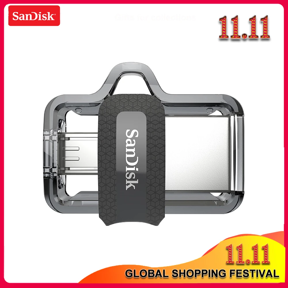 SanDisk USB флеш накопитель 16 ГБ 64 32 128 OTG|USB флэш-накопители| |