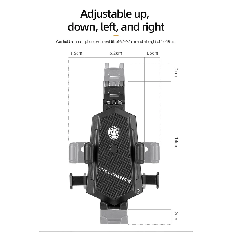 

Smartphone Mount Bracket Universal Bicycle Holder Bike Handlebar Mobile Phone Holder Stand