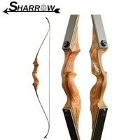 60inch 20 60lbs archery recurve hunting bow 15inch bow riser wooden handle american takedown bow shooting accessories