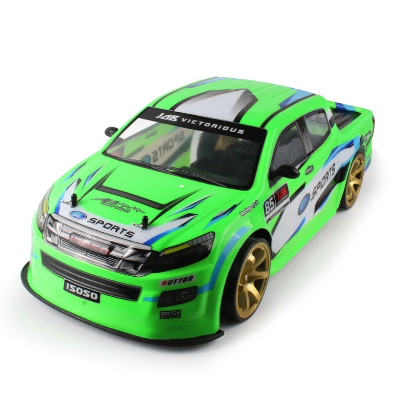 

1:10 70Km/H 2.4G RC Car 4WD Double Battery High Power LED Headlight Racing Truck Drift Racing Car