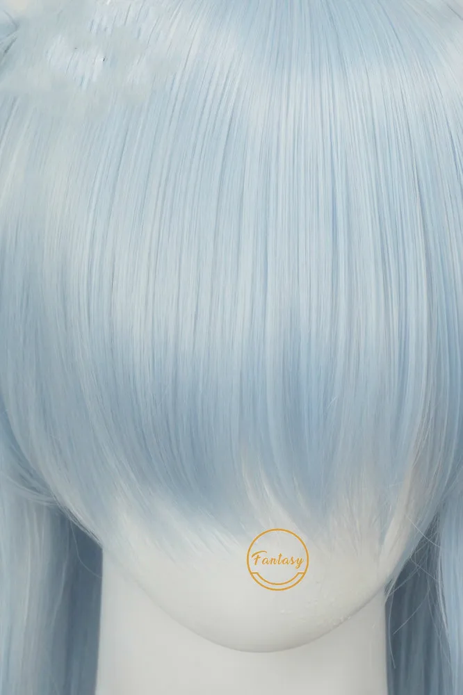 Girls Frontline PA-15 Cosplay Long Blue Role Play Heat Resistant Synthetic Hair Carnival Halloween Party + Free Wig Cap |