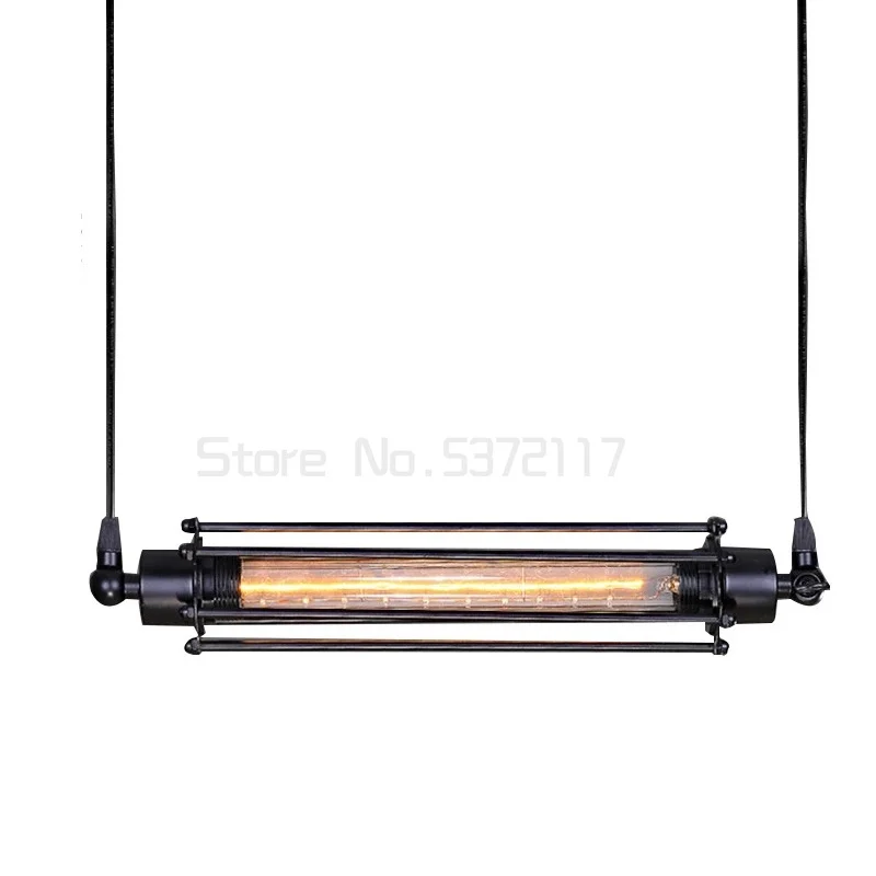 

Винтажный промышленный подвесной светильник с канавками в стиле ретро, 110-240 В переменного тока, подвесной светильник для кухни, бара