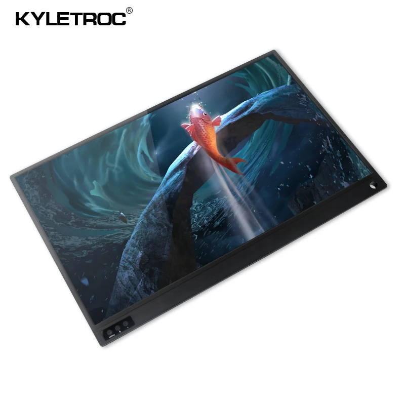 Портативный монитор usb type C Full HD 1080 ips 15 6 дюймовый ЖК Встроенные двойные колонки