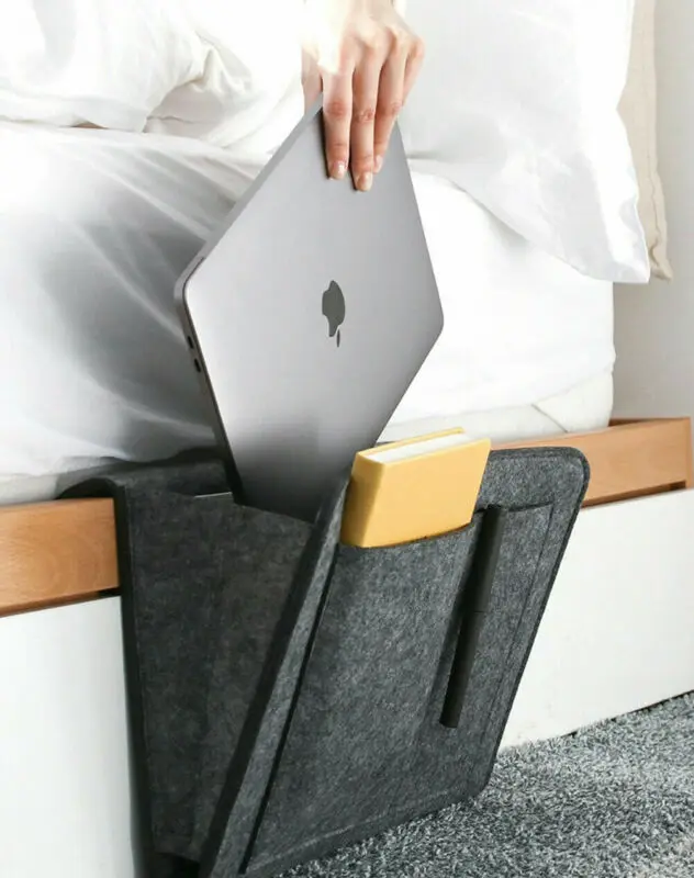 Новинка 2020 популярная фетровая прикроватная подвесная сумка для хранения