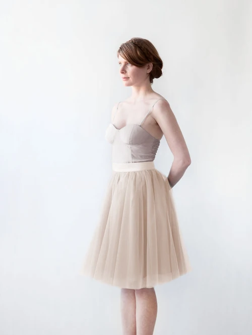 Юбка-подъюбник Женская 5 слоев из фатина свадебный аксессуар 2021 | Свадьбы и