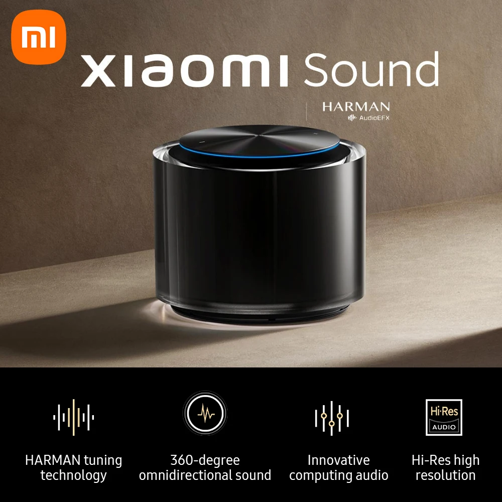 

Новинка 2021 г., Беспроводная колонка Xiaomi Sound, звук высокого разрешения, стерео Колонка BT5.2 с низкой задержкой, музыкальный плеер HARMAN, настройка