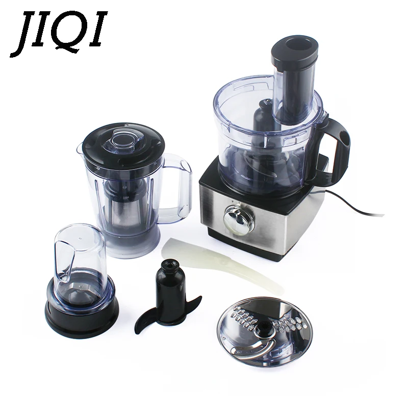 

Food Processor Blender Vegetable Cutter Meat Grinder Chopper Whisk Dough Mixer Smoothie Juicer Squeezer Dry Grinding Machine EU