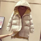 Зимняя женская куртка 2022, длинное женское пальто с капюшоном и хлопковой подкладкой, Высококачественная теплая верхняя одежда, Женская парка, зимнее женское пальто