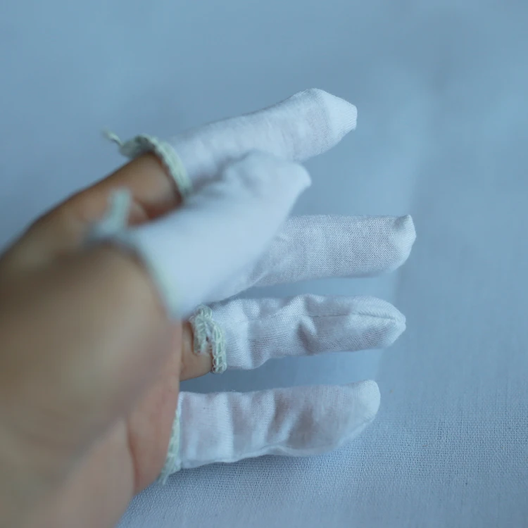 

Хлопковая накидка на палец для ручной работы, сделай сам, 50 шт./заказ