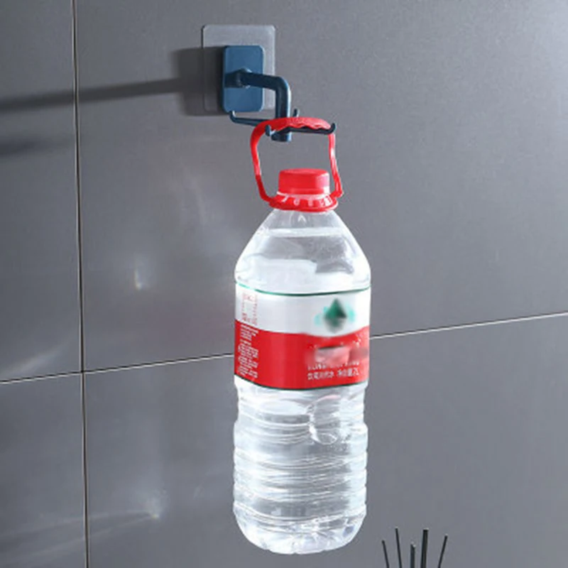 1pcs Kitchen free punching rotating hook bathroom storage rack wall hanging drying cooking accessories shelf | Дом и сад