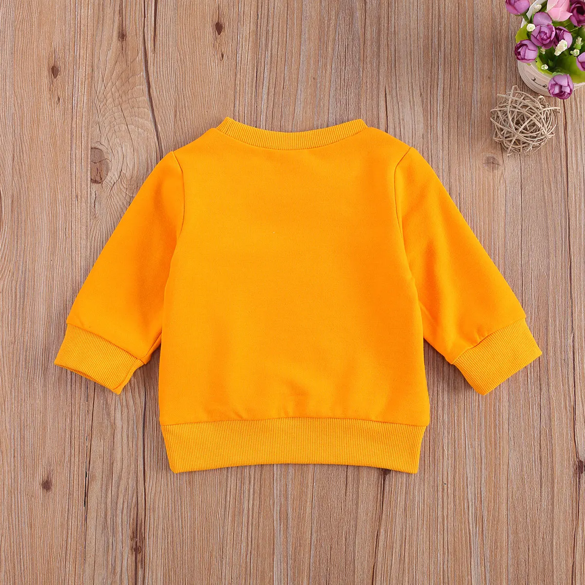 От 0 до 3 лет милый детский пуловер с длинным рукавом радужным принтом Свитшот