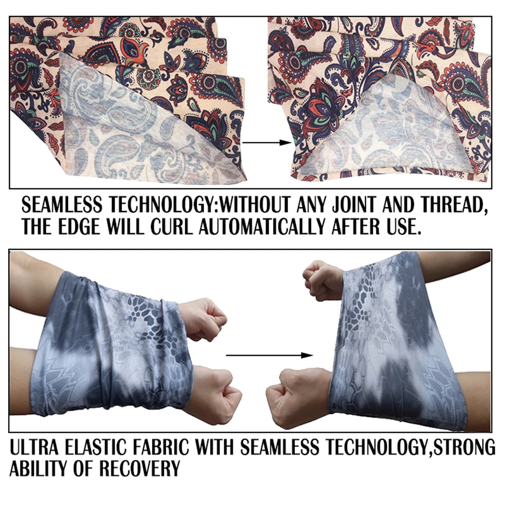 Уход за кожей лица щит трубки шарф Buff велосипедная Бандана маска Лыжная