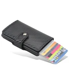 Baellerry, Анти-Вор Rfid кредитной карты держатель для карт смарт минималистичный Кошелек для монет карман Для мужчин тонкий визитница банк наличными через кредитную карту чехол сумка