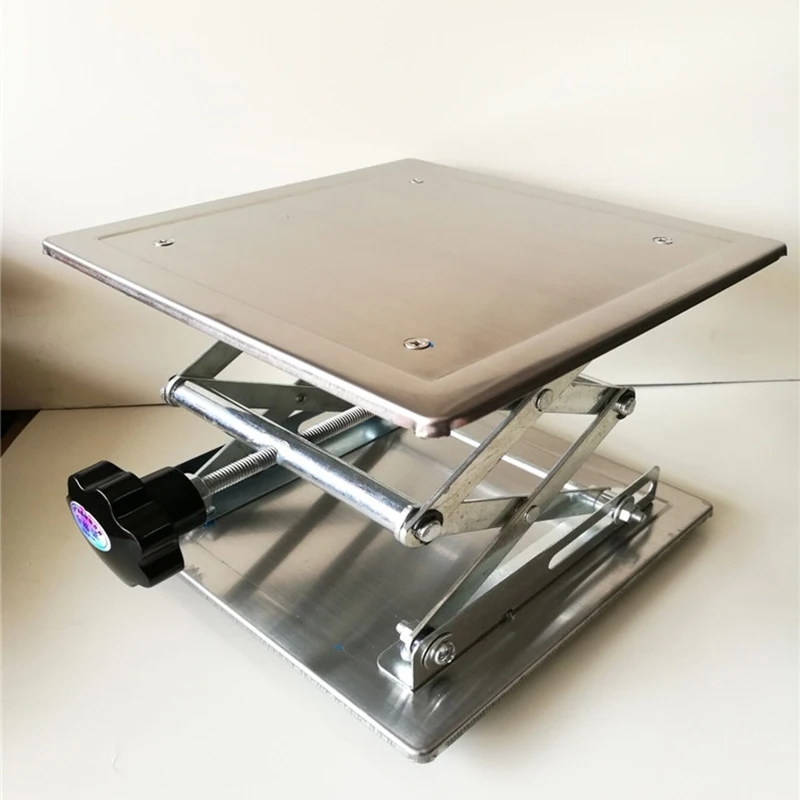 Подъемный стол из нержавеющей стали подъемный с ручным окислением лабораторное