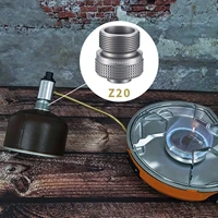outdoor camping propane stove gas adapter cartridge gas nozzle bottle screw type valve canister connector