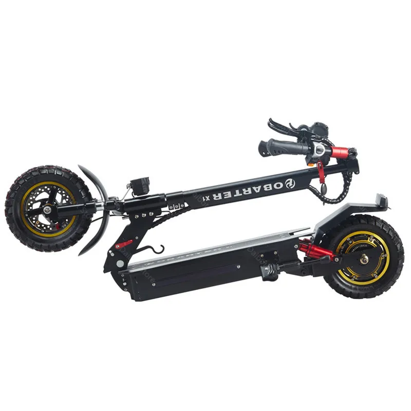 Мощный электрический скутер obруках X1 складной двухколесный скорость 55 км/ч 800 Вт