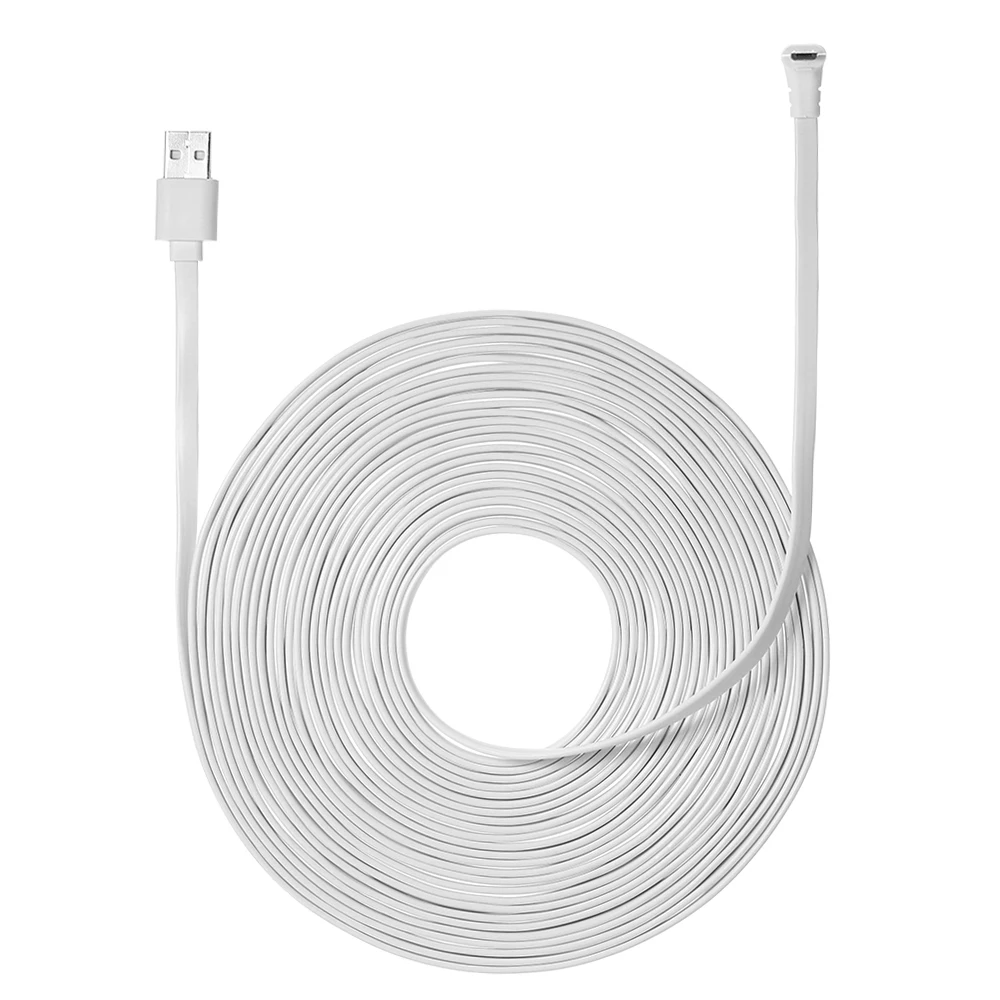 2 м/6 м/9 м кабель питания для зарядки подходит Arlo Pro GO Light Micro USB зарядный шнур без