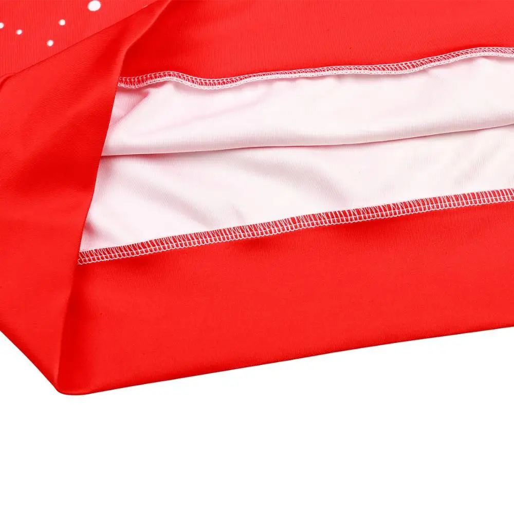 

Hot Sale Festival Outfit Christmas Costumes Spoofs Bare Chest Christmas Tree Printing Couple Sweater Adult Party Clothing B1177