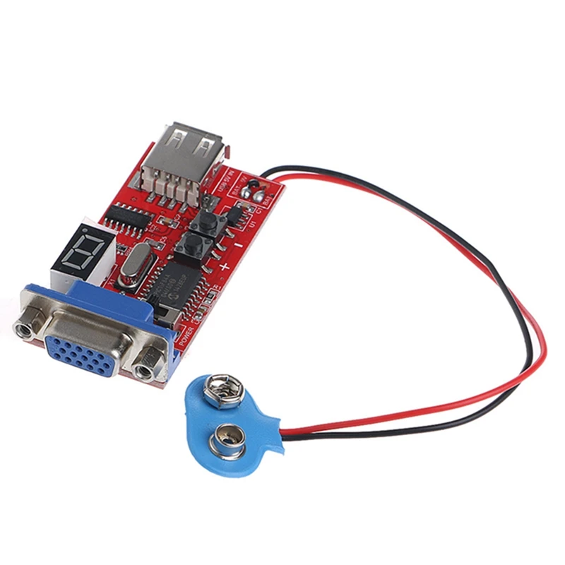 Тестовый модуль VGA с ЖК экраном генератор цветных сигналов 13 различных