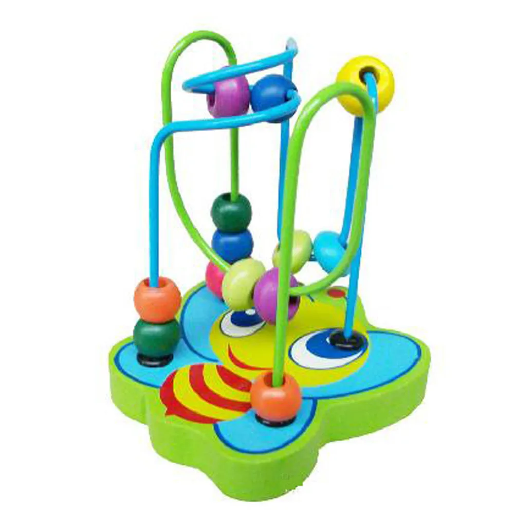 Новые детские Разноцветные деревянные Мини-бусины обучающие игры в арифметику