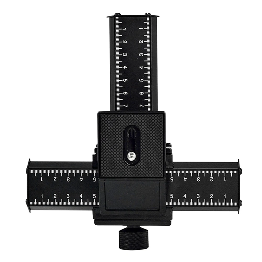 Новый Алюминий 4-сторонняя фокусировка рельсов с 1/4 винт для цифровой зеркальной
