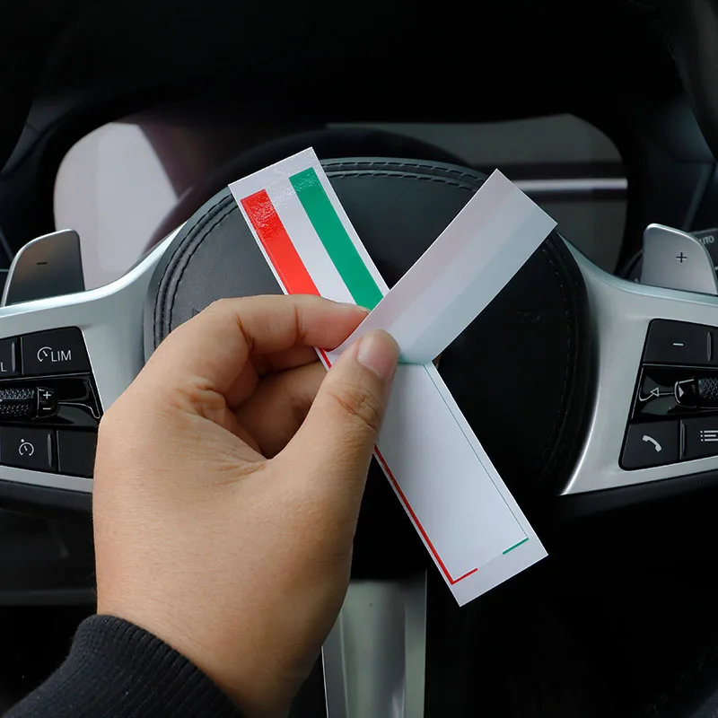 Наклейки на рулевое колесо автомобиля аксессуары для Maserati Alfa Romeo Fiat ghiсот Levante 159