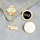 Эмалированная булавка Scabbers, сделанная на заказ брошь для библиотеки Дамблдора, книга для рубашек, булавка, волшебный значок, сумка, женский подарок для поклонников, друзей